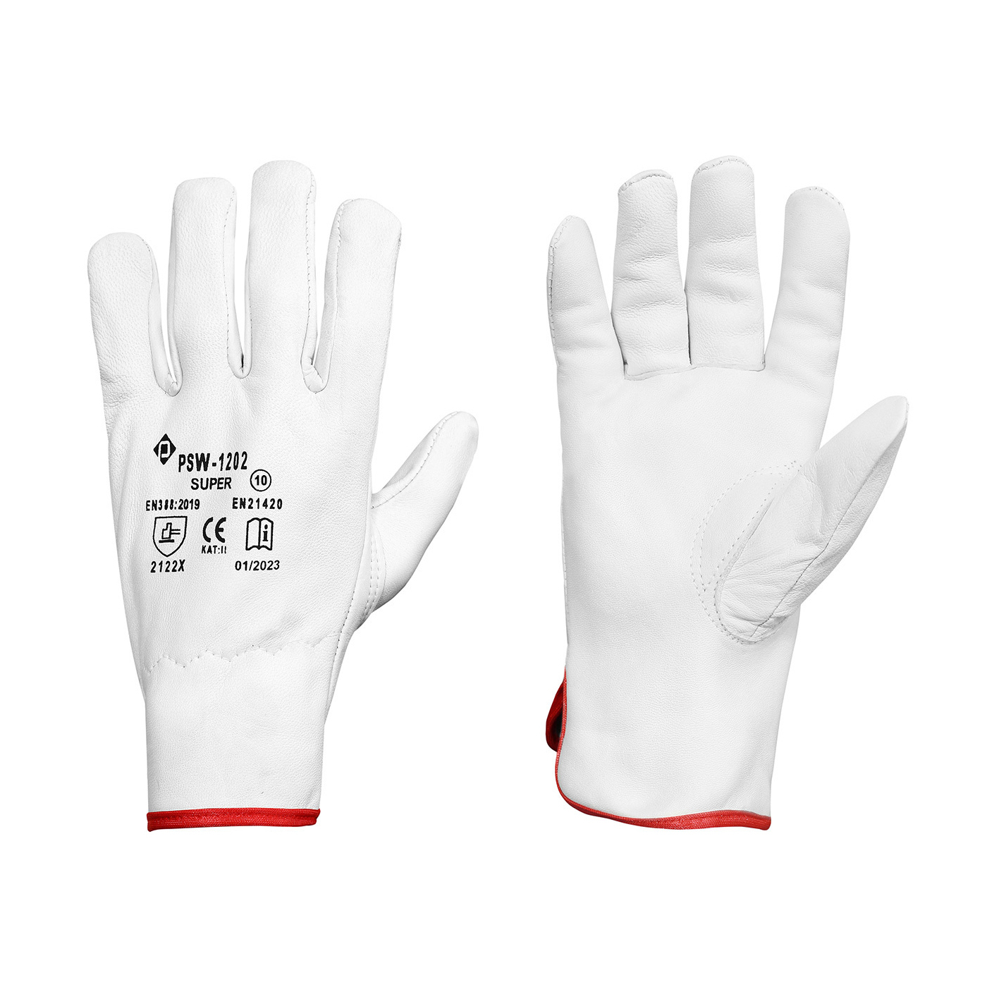 Manusi de protectie din piele de bovina II PSW-1202 SUPER-10